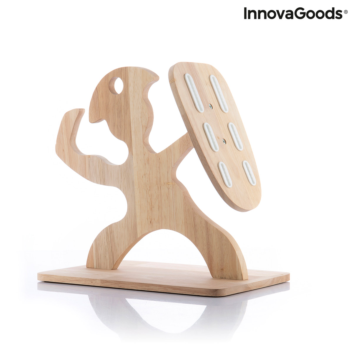 Knivset med trähållare Spartan InnovaGoods 7 Delar - 4