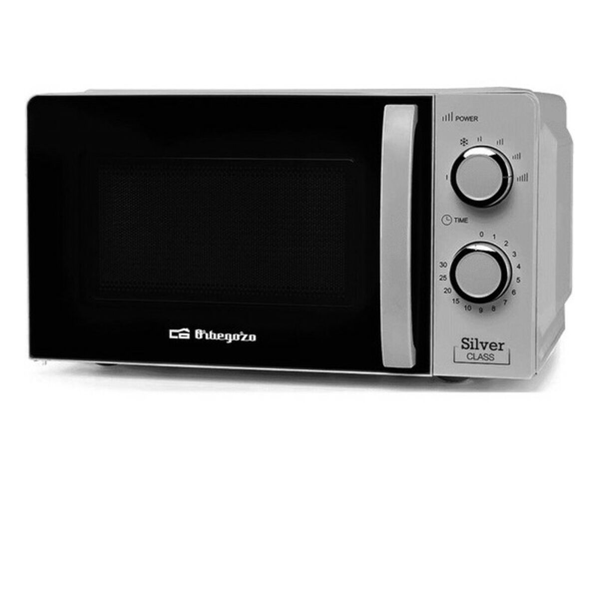 Mikrovågsugnen Orbegozo MI 2118 20 L 700 W Grå Svart/Silvrig 3600 W