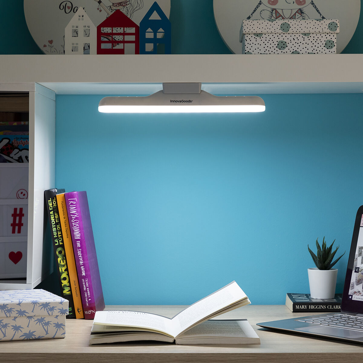 2-i-1 uppladdningsbar magnetisk LED-lampa Lamal InnovaGoods - 9