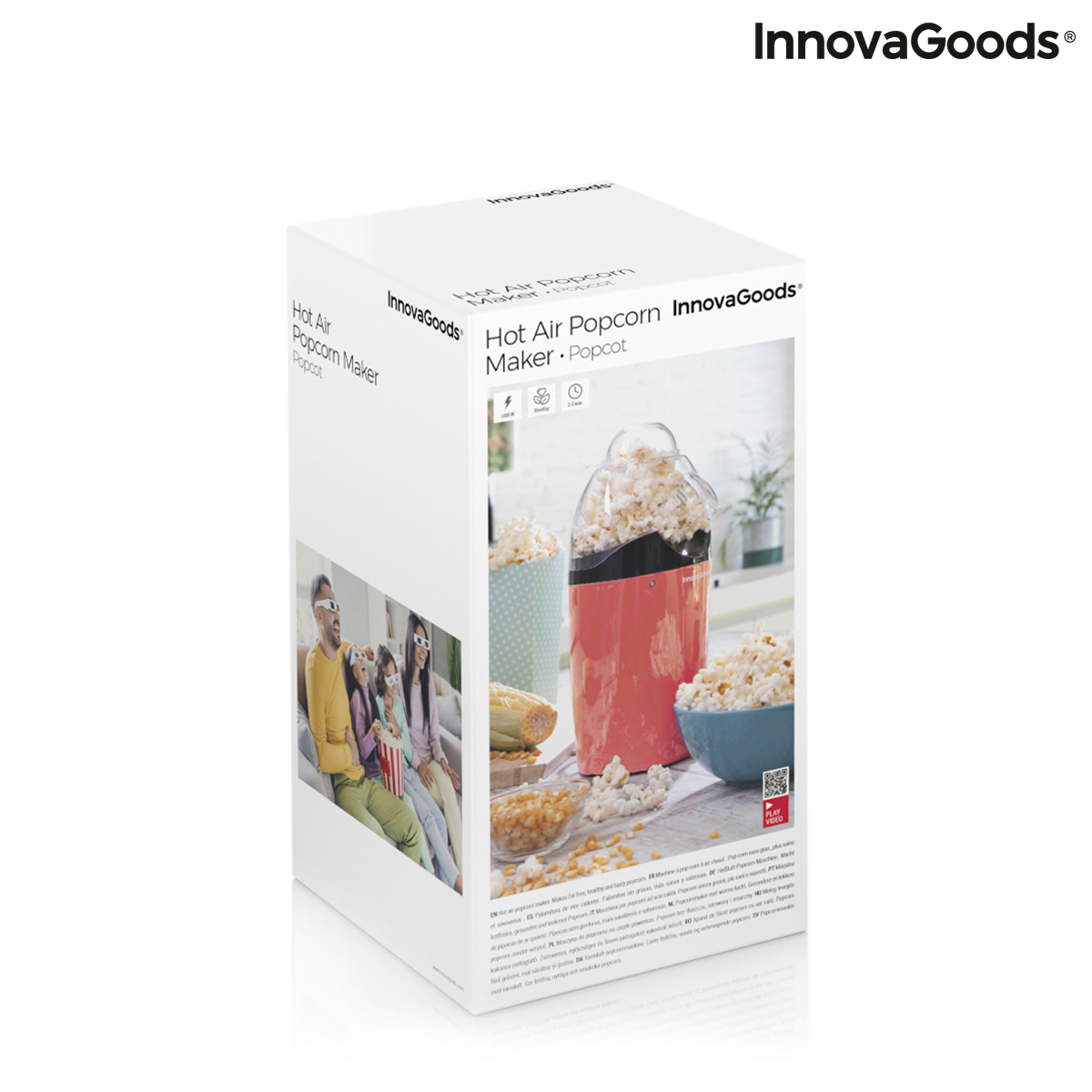 Varmluftspopcornmaskin Popcot InnovaGoods - 2