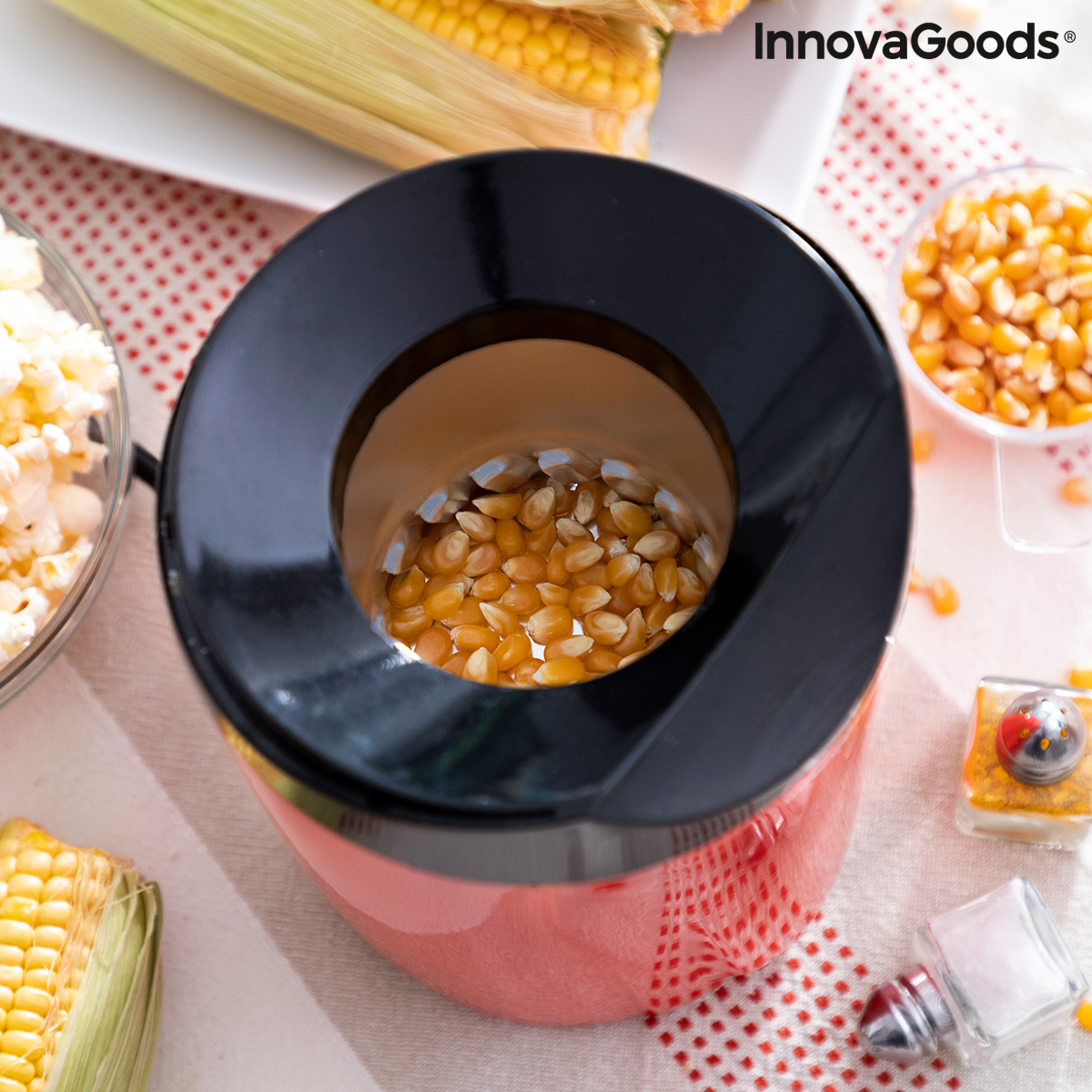 Varmluftspopcornmaskin Popcot InnovaGoods - 7