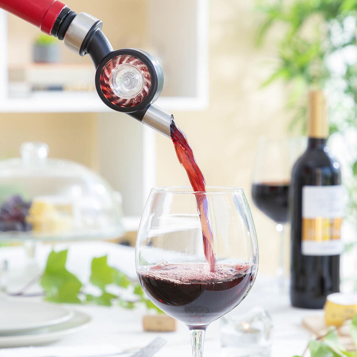Vinluftare med väderkvarn och stativ Wimil InnovaGoods - 9
