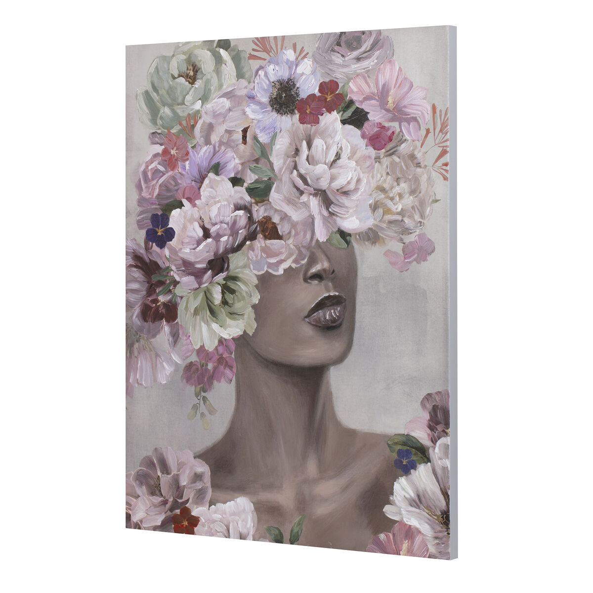 Tavla Home ESPRIT Virágok Modern 75 x 3,7 x 100 cm (2 antal) - 2