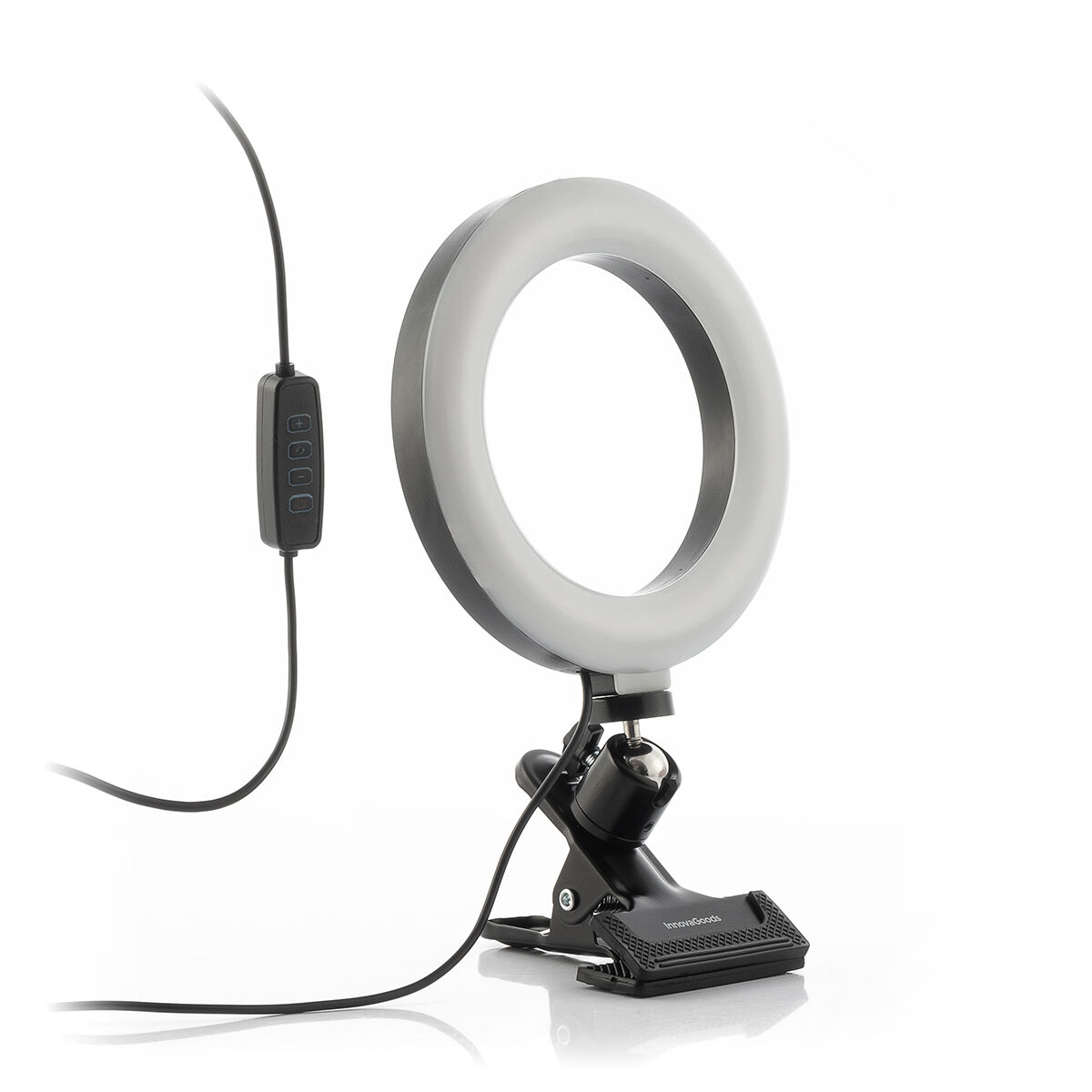 Selfie-ring med hållklämma Lumahoop InnovaGoods - 7