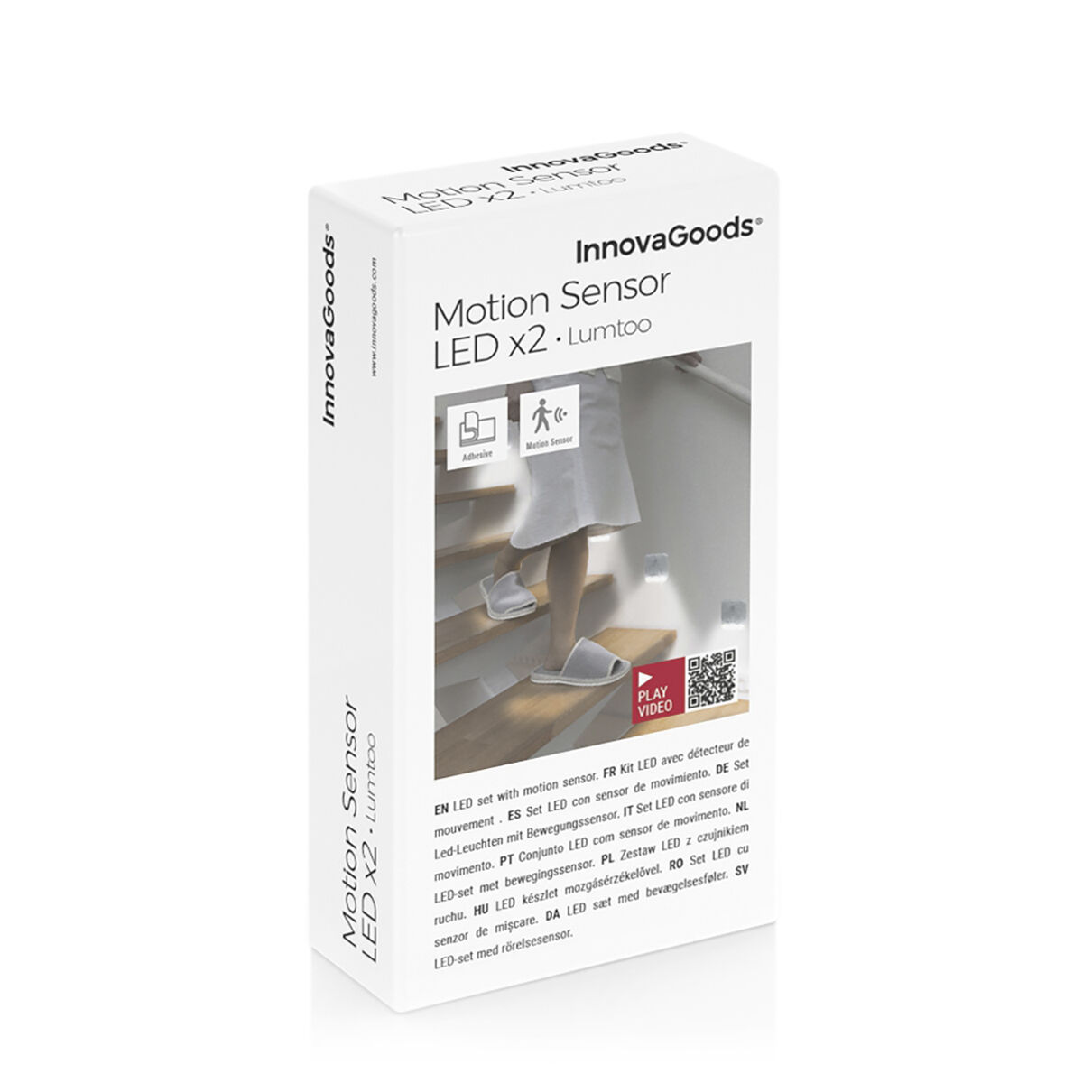 LED-lampa med rörelsesensor Lumtoo InnovaGoods 2 antal - 5