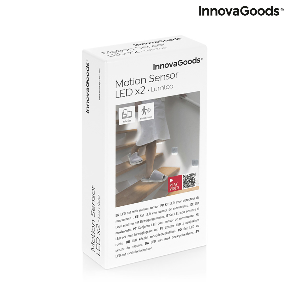 LED-lampa med rörelsesensor Lumtoo InnovaGoods 2 antal - 2