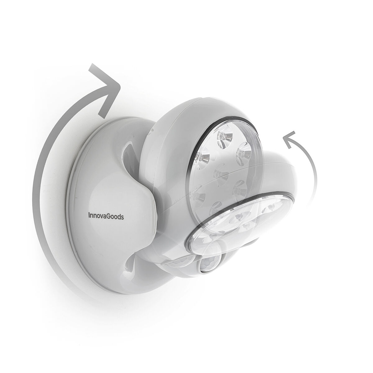 LED lampa med rörelsesensor Lumact 360º InnovaGoods - 7