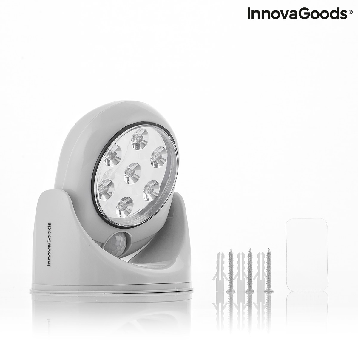 LED lampa med rörelsesensor Lumact 360º InnovaGoods - 3