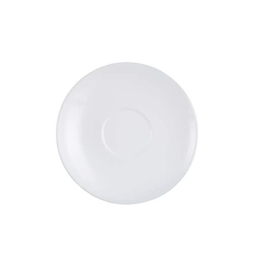 Tallriksset Arcoroc Restaurant Kaffe/ Café Vit Glas 6 Delar