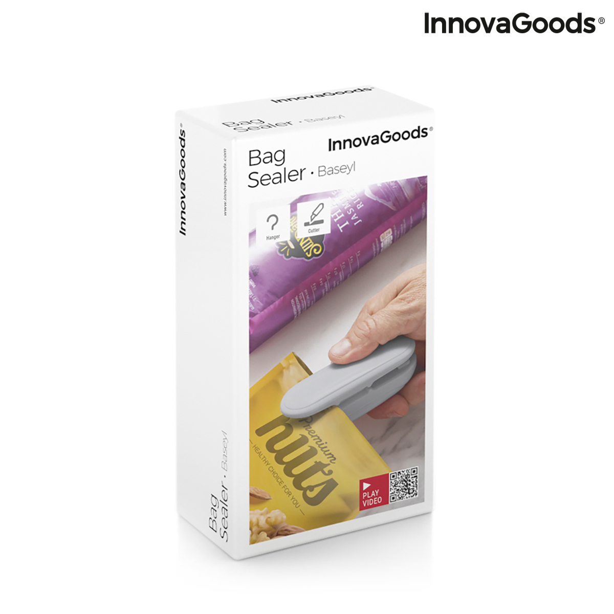 Påsförseglare med skärare och hängare Baseyl InnovaGoods - 2
