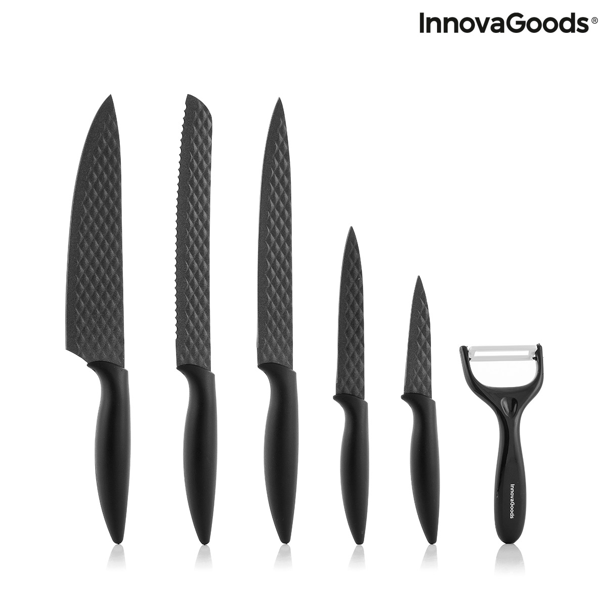 Set av Diamantknivar Shard InnovaGoods 6 Delar - 3