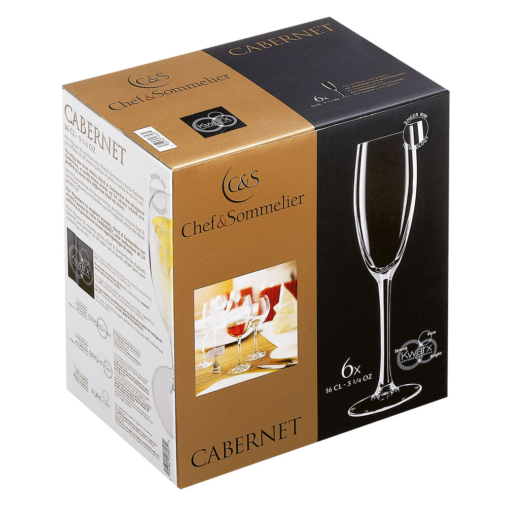 Champagneglas Chef&Sommelier Cabernet Transparent Glas 6 antal (16 cl) - 2