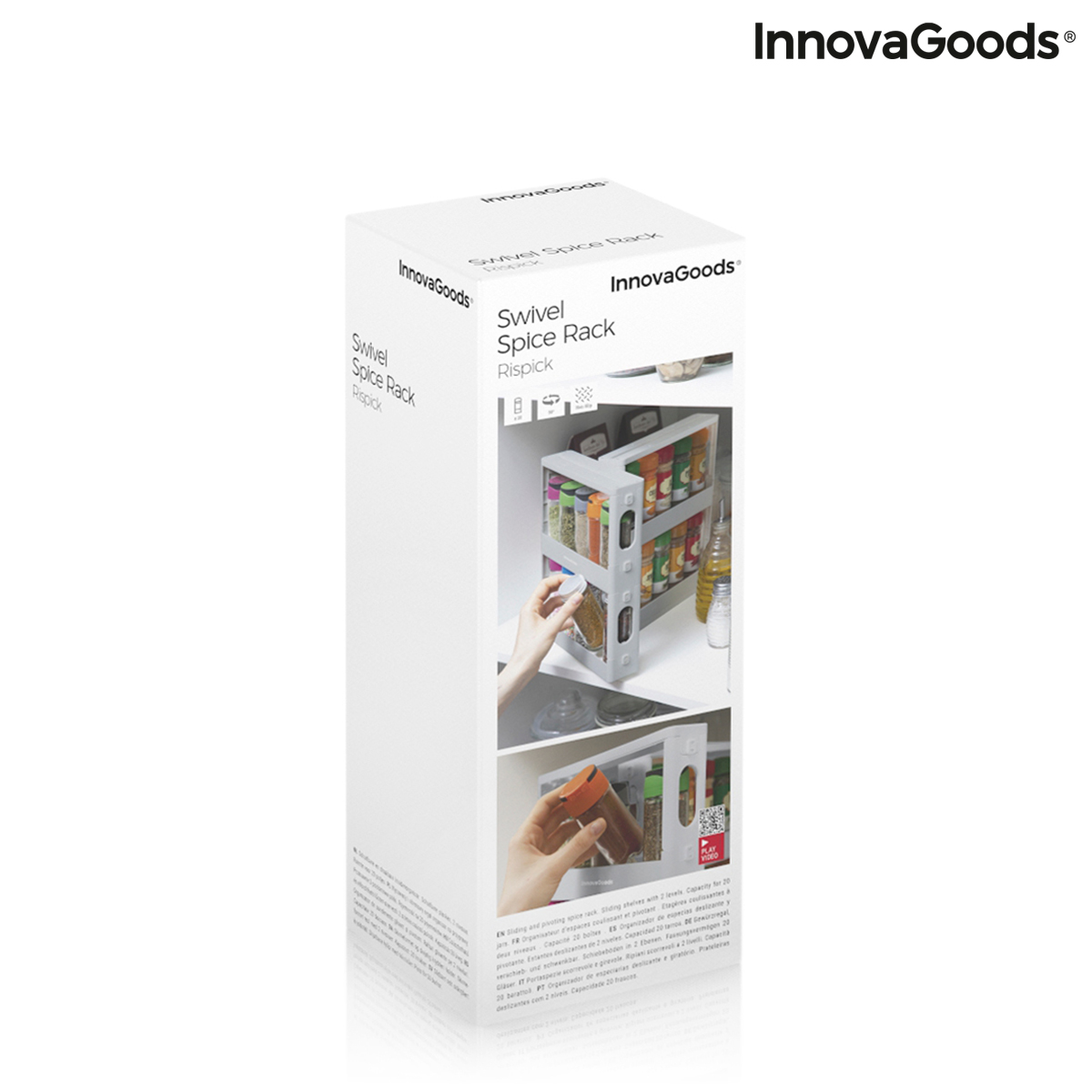Skjutbart och svängbart kryddställ Rispick InnovaGoods - 2
