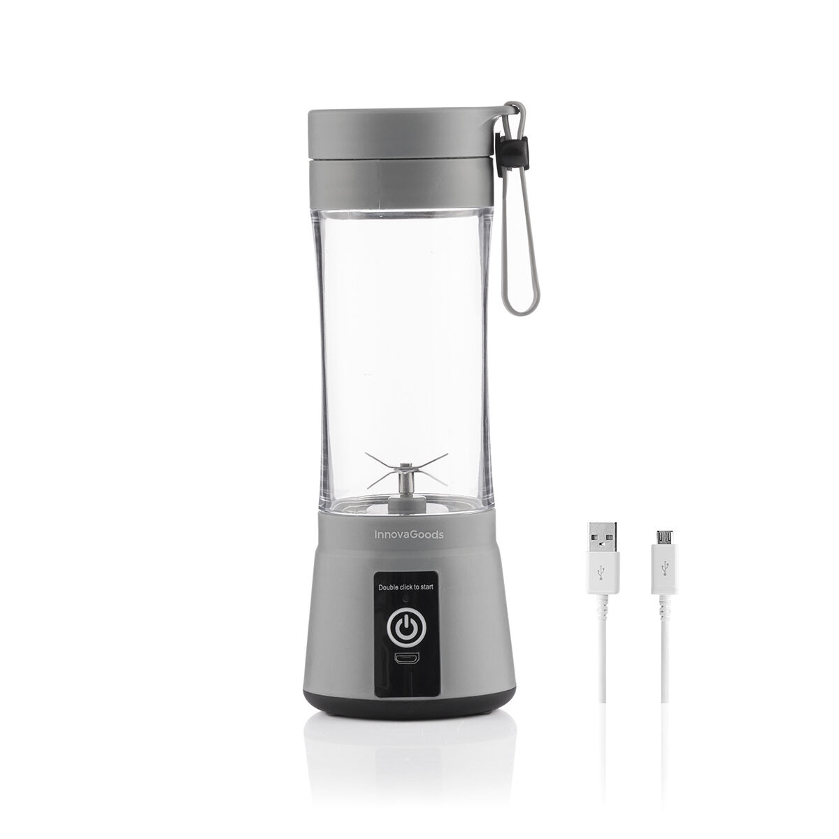 Mixer med bärbar och uppladdningsbar behållare Frubler InnovaGoods - 7