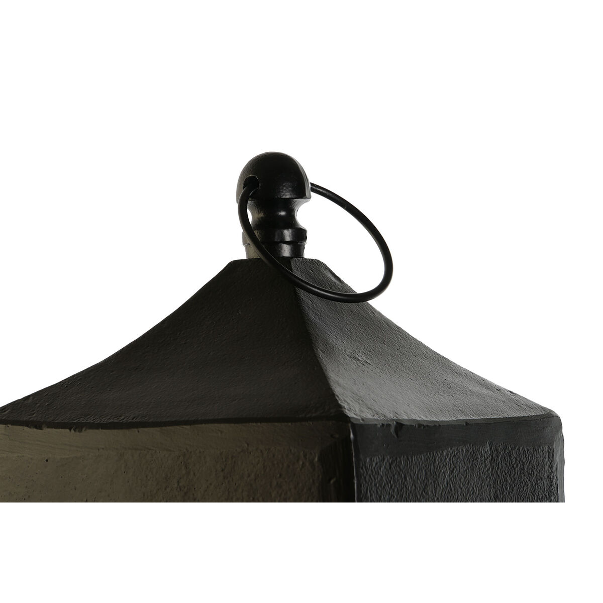 Lykta DKD Home Decor Svart Aluminium Glas 21 x 21 x 91 cm - 2