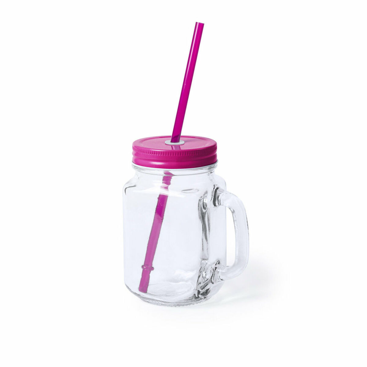 Krus med Skruvlock och Sugrör Unfreeze Pad 145494 (500 ml) (36 antal), Färg: Silvrig - 3