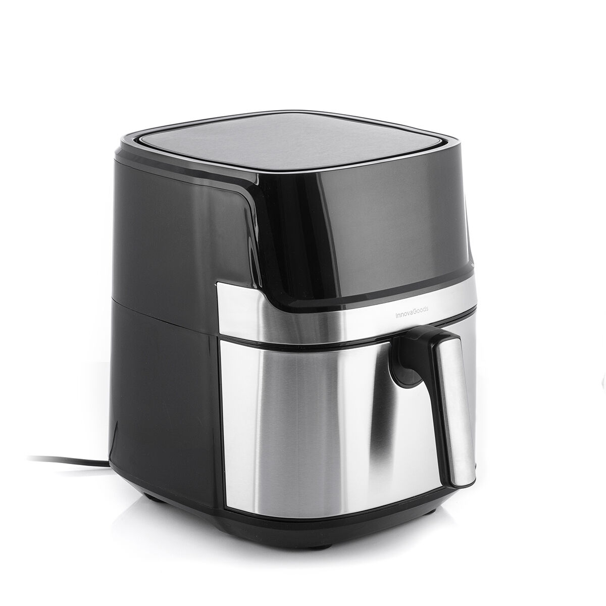 Oljefri Fritös InnovaGoods Fryinn Pro 5500 Svart Rostfritt stål 1700 W 5,5 L - 4