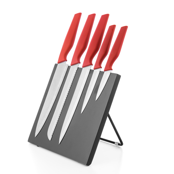 Knivar med magnetställ Bravissima Kitchen (6 delar), Färg: Svart - 3