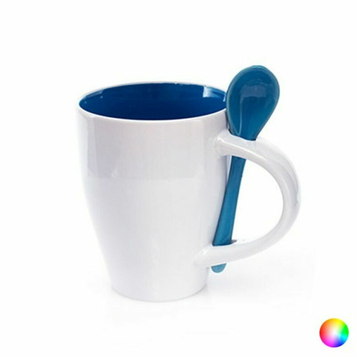 Mugg med Tesked Top Can Cap 149459 (350 ml) (36 antal), Färg: Orange - 4