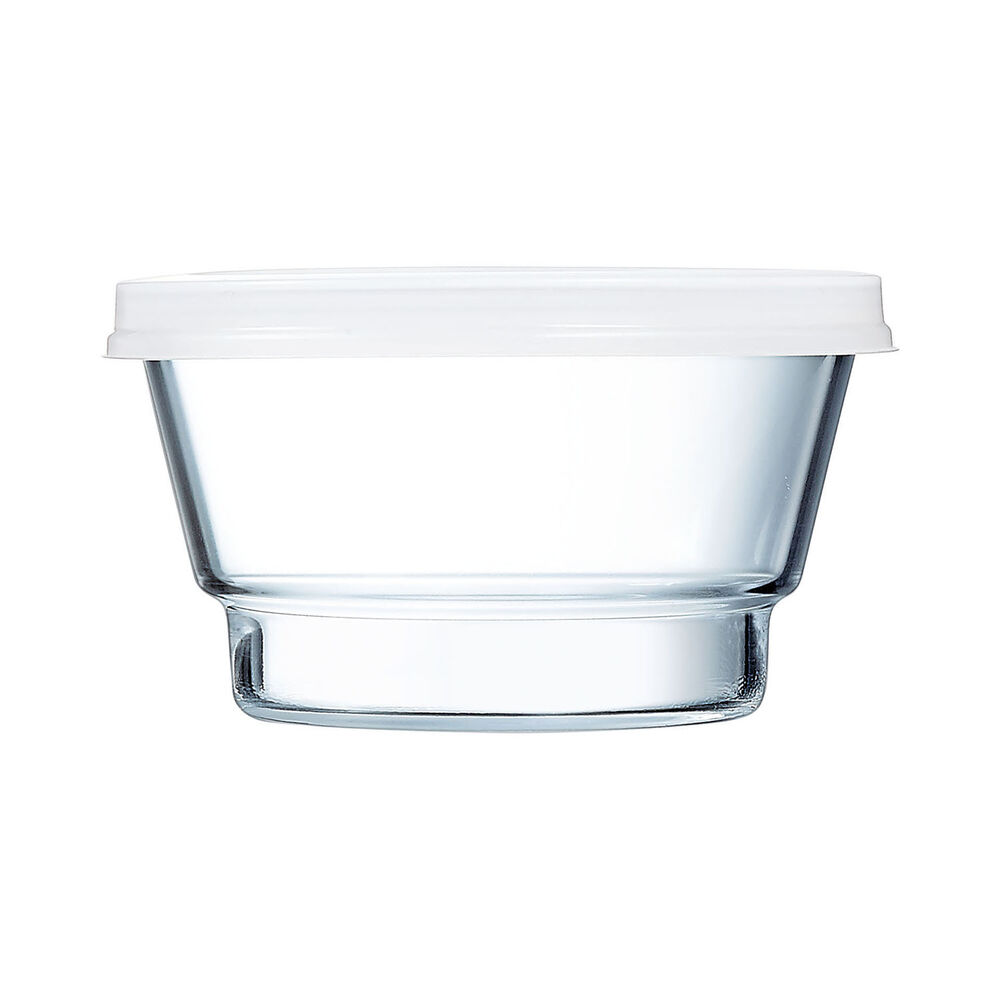 Salladsskål Arcoroc Urban Med lock Glas Dvobarvna (0,8 L) - 2