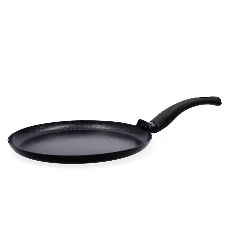 Stekpanna för Crêpes Quid Hydra Svart Metall (28 cm)