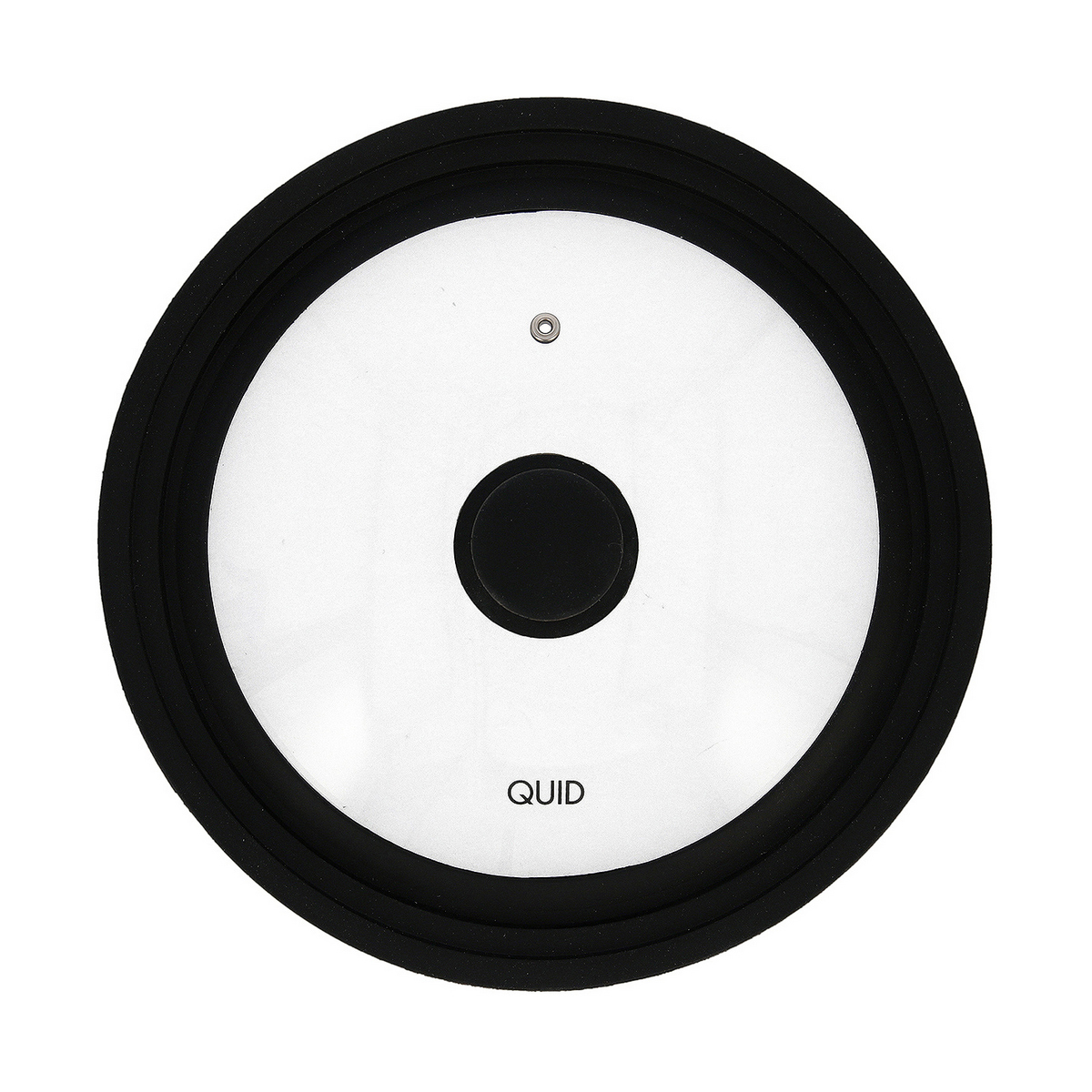 Omslag Quid Ebano Svart Glas Ø 28 cm ( Ø 28 cm)