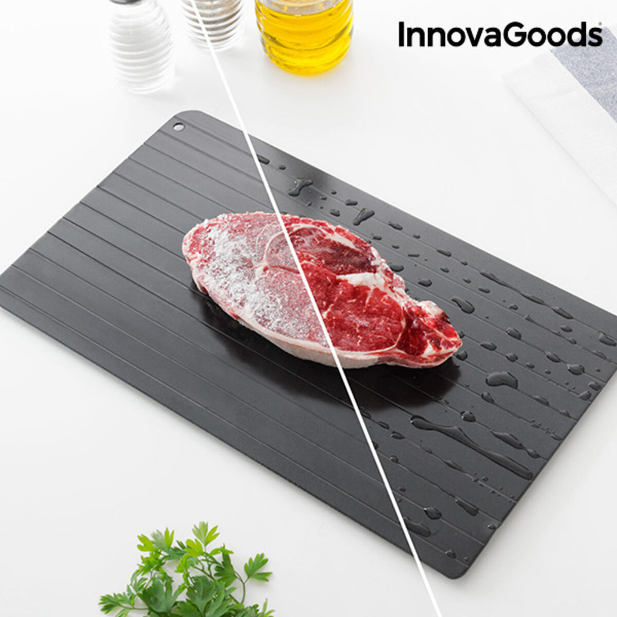 Upptiningsplatta InnovaGoods Qheat (Renoverade B)