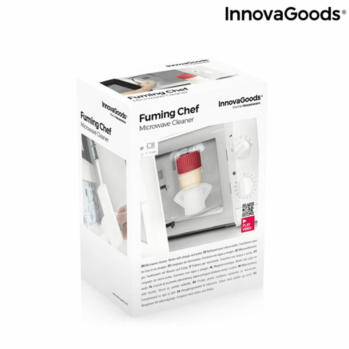 Rengöring av mikrovågsugn InnovaGoods Fuming Chef (Renoverade A) - 5