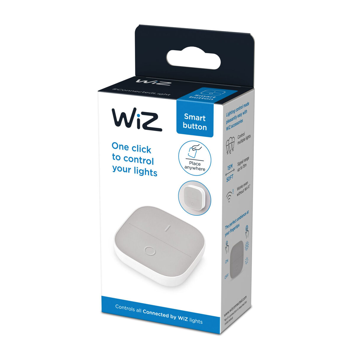 Smart strömbrytare Wiz Smart button IP20 Wi-Fi - 2