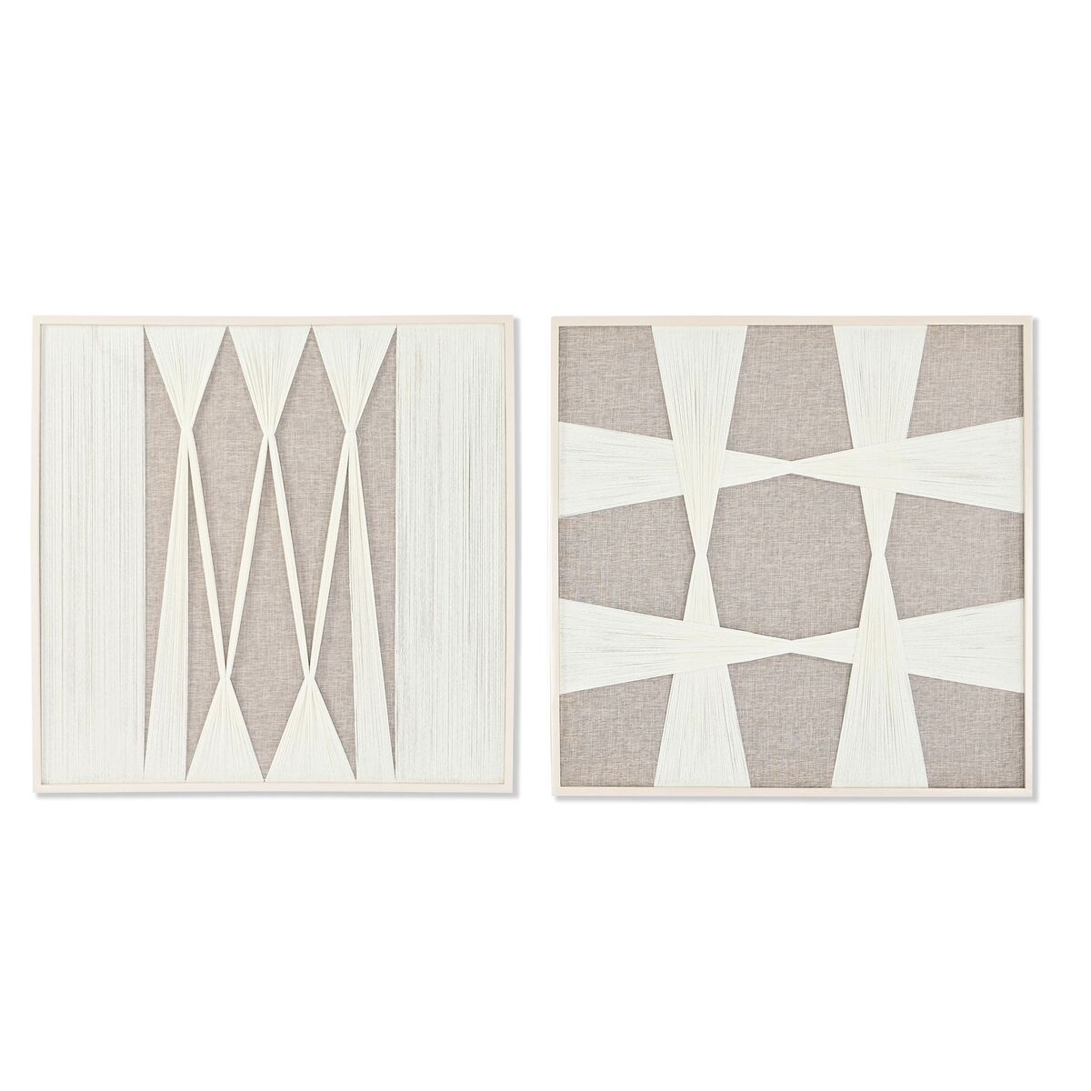 Kanvas Home ESPRIT Modern 80 x 3 x 80 cm (2 antal)