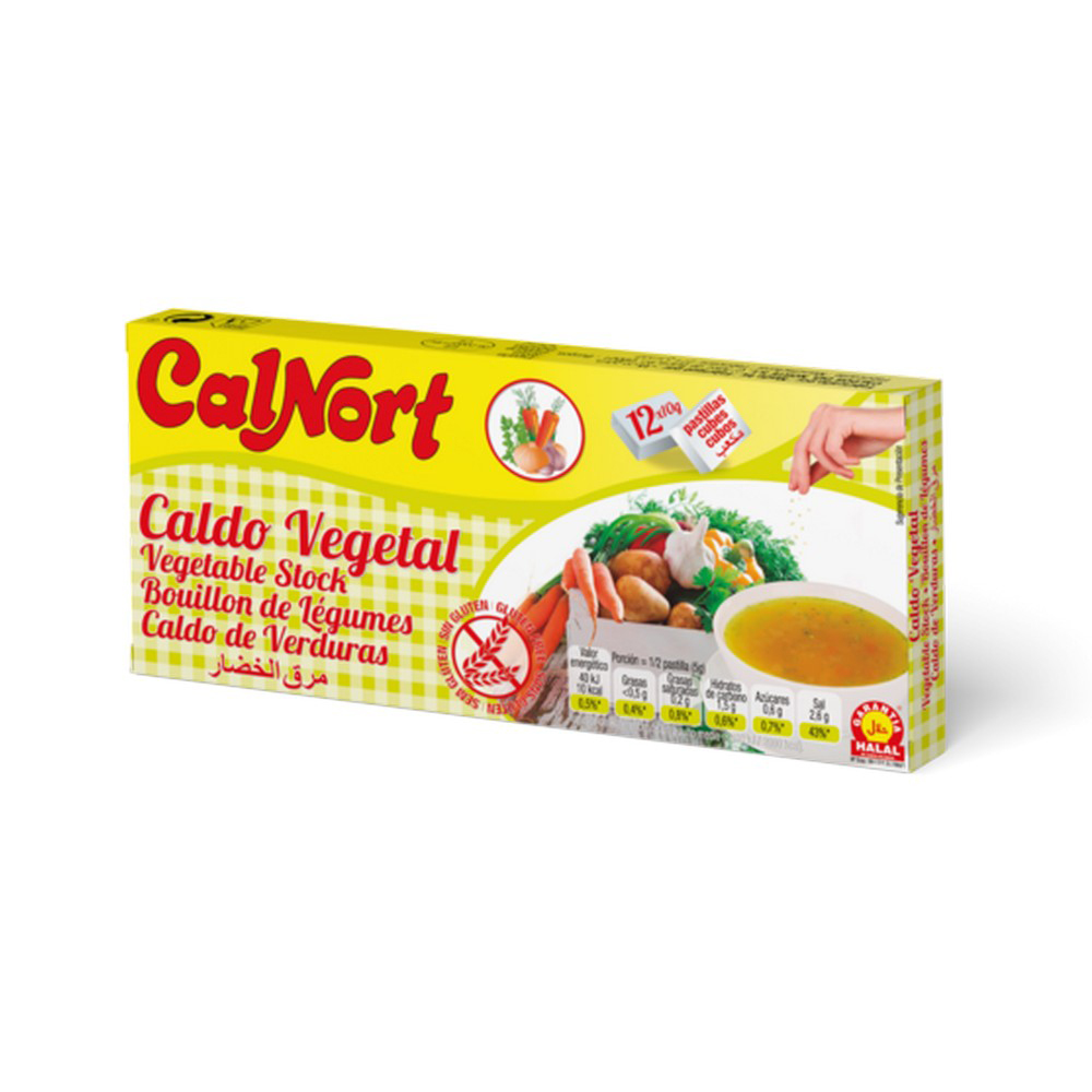 Buljong Calnort Grönsaker (12 uds)
