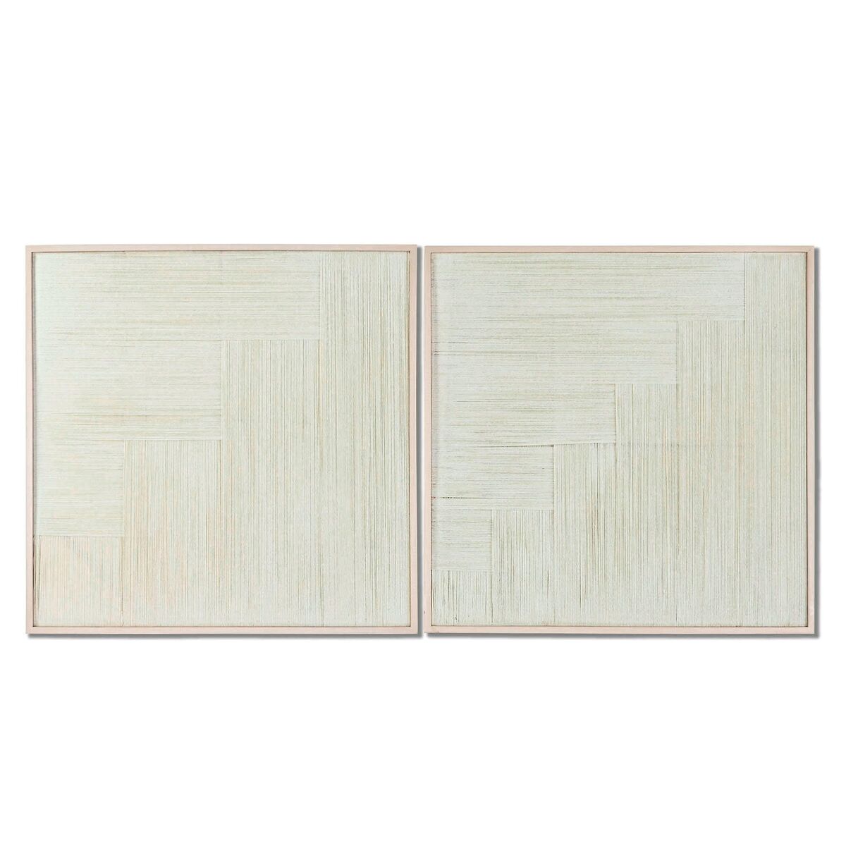 Kanvas Home ESPRIT Modern 80 x 3 x 80 cm (2 antal)