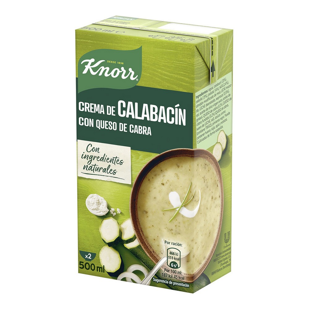 Vegetarisk Soppa Knorr Zucchini Ost (500 ml)