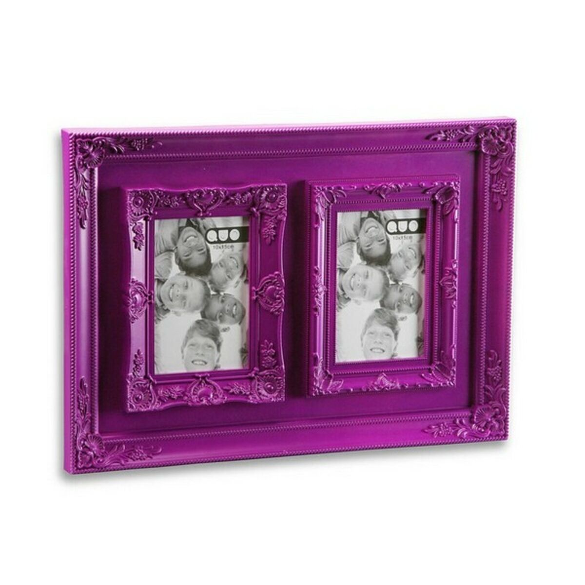 Fotoramar Double polypropen (10 x 15 cm), Färg: Fuchsia - 11