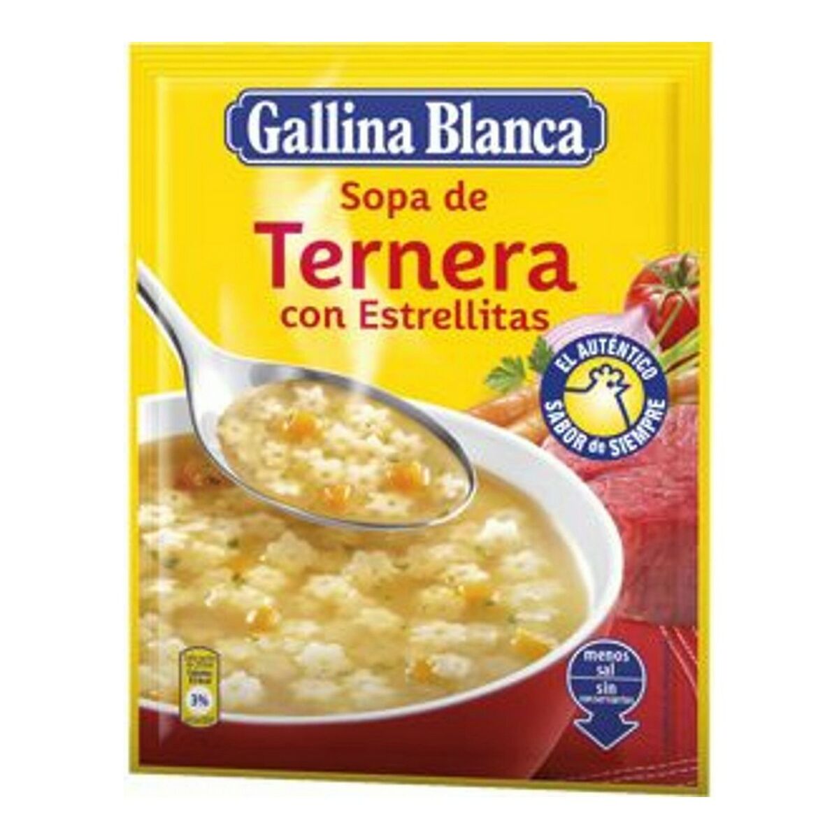 Soppa Gallina Blanca Kalvkött Stjärnor - 2