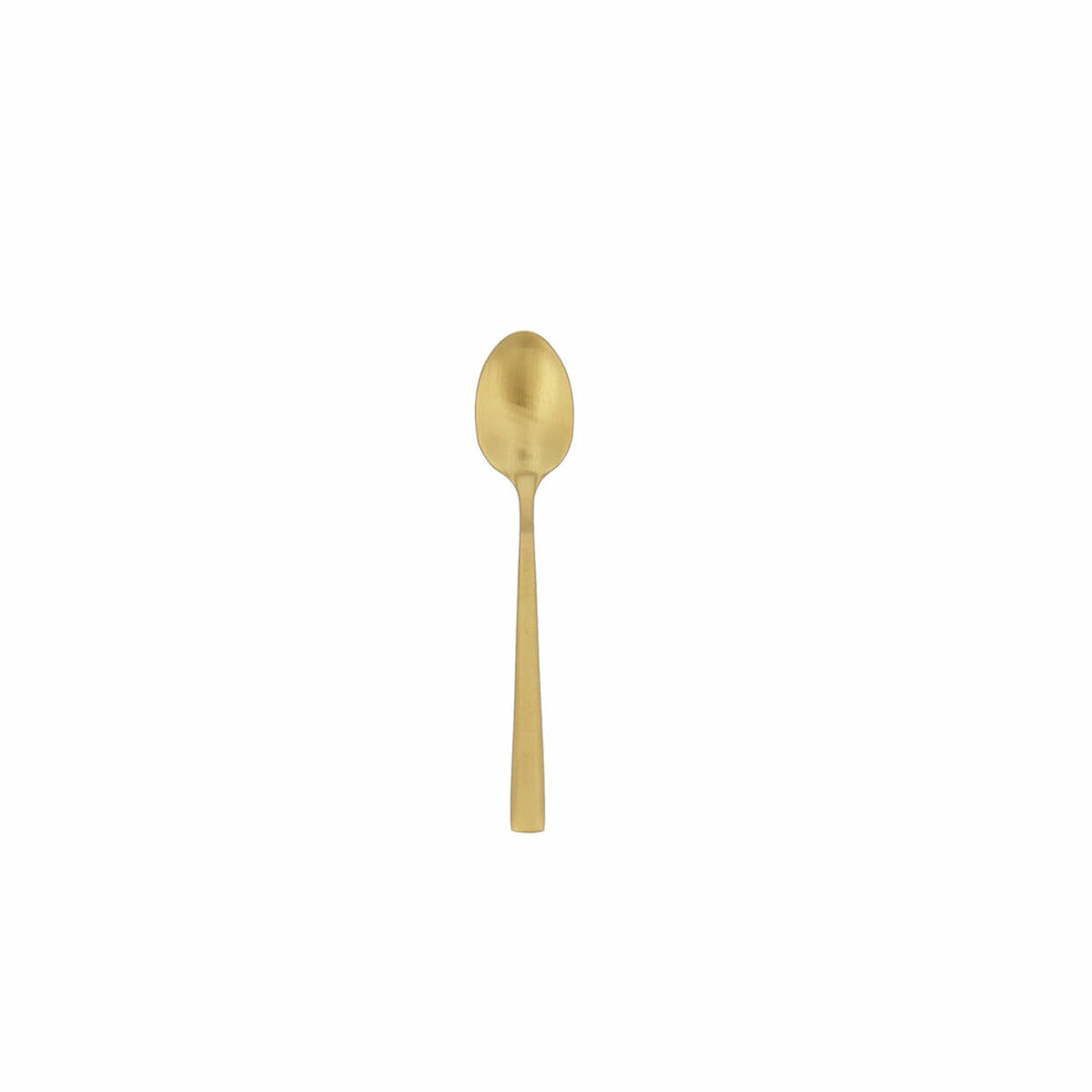 Kaffesked Bidasoa Ikonic Metall Guld 12 antal - 2
