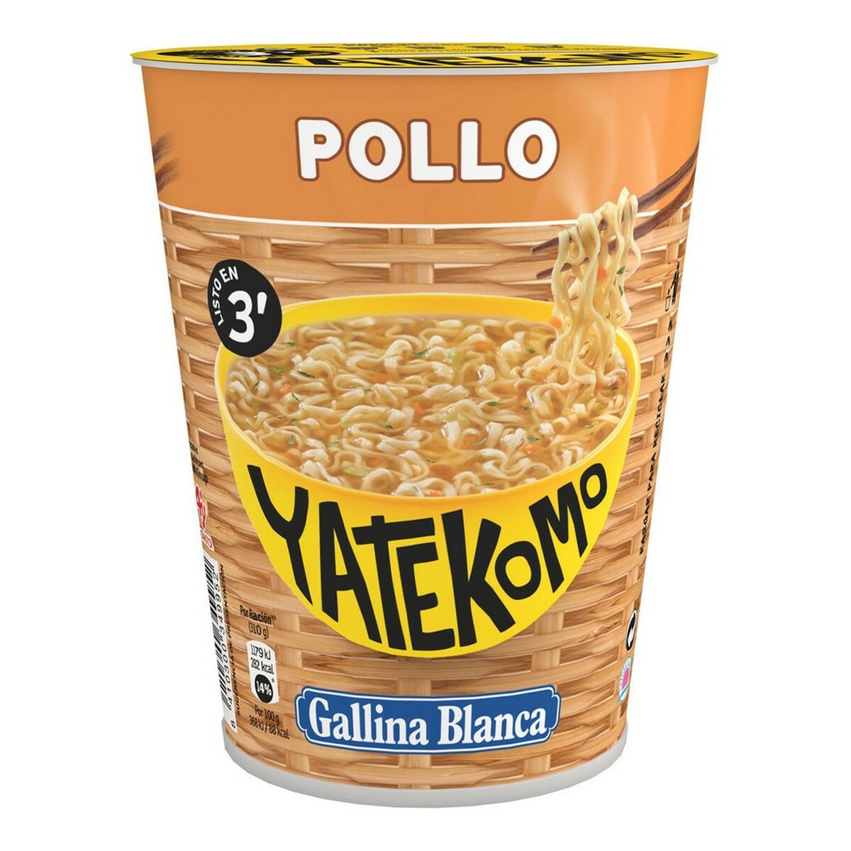 Nudlor Yatekomo Kyckling (60 g) - 2