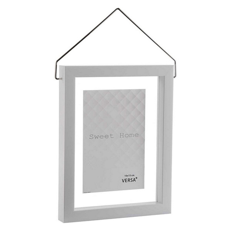 Fotoramar Diamond Vit Plast, Mått: 20 x 25 cm