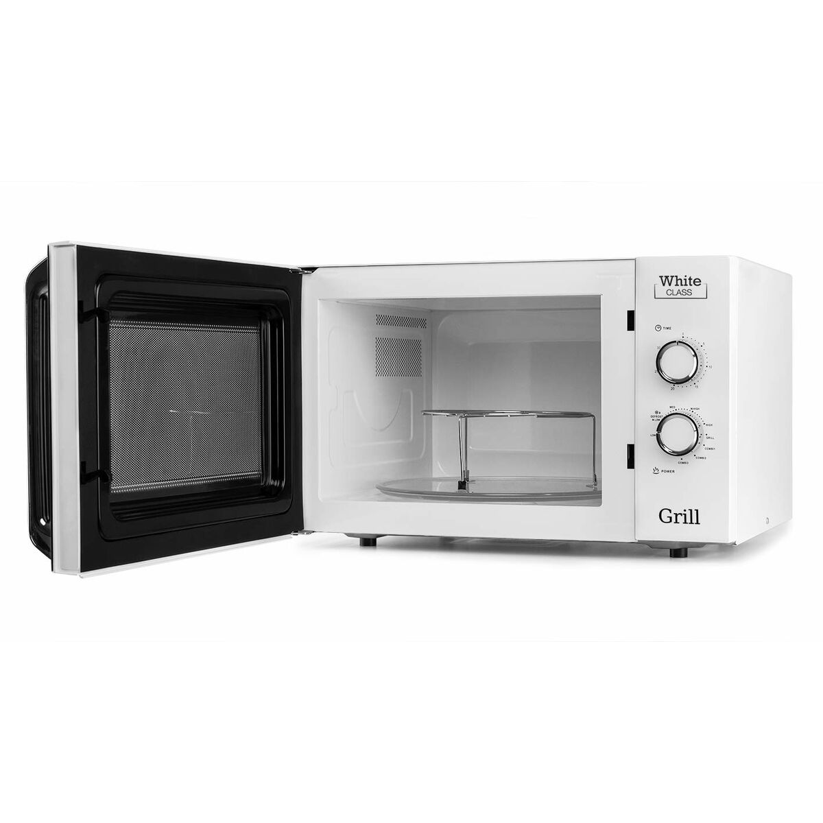 Mikrovågsugn med Grill Orbegozo MIG 3021 Vit 1000 W 30 L - 2
