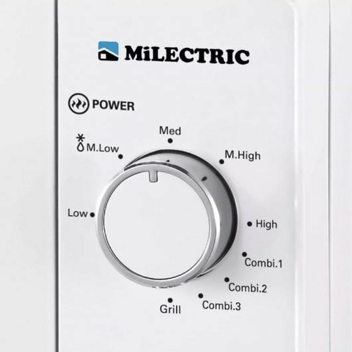 Mikrovågsugn med Grill Milectric MIW-20LB Vit 20 L - 2