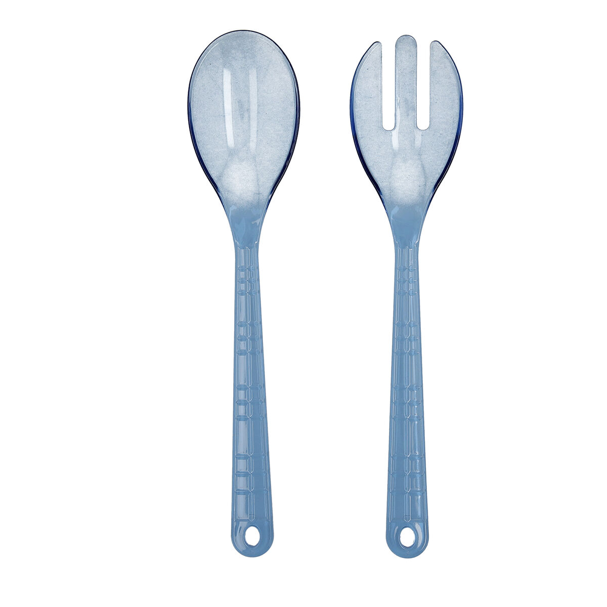 Salladsbestick Quid Viba Blå Plast 2 antal 28 x 6 x 0,5 cm (2 pcs) - 3