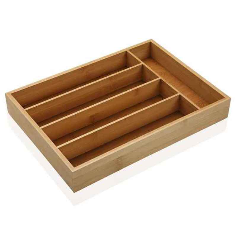 Besticks-sortering Versa Trä Bambu (25 x 5 x 35 cm)