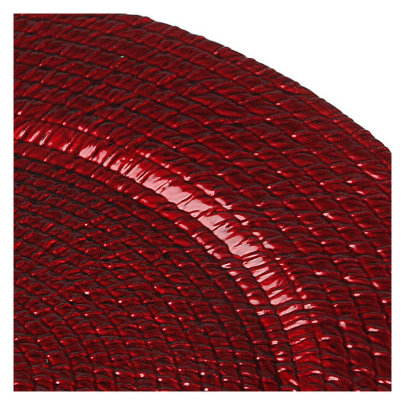 Tallriksunderlägg Arun Plast (33 x 33 cm), Färg: Röd - 3