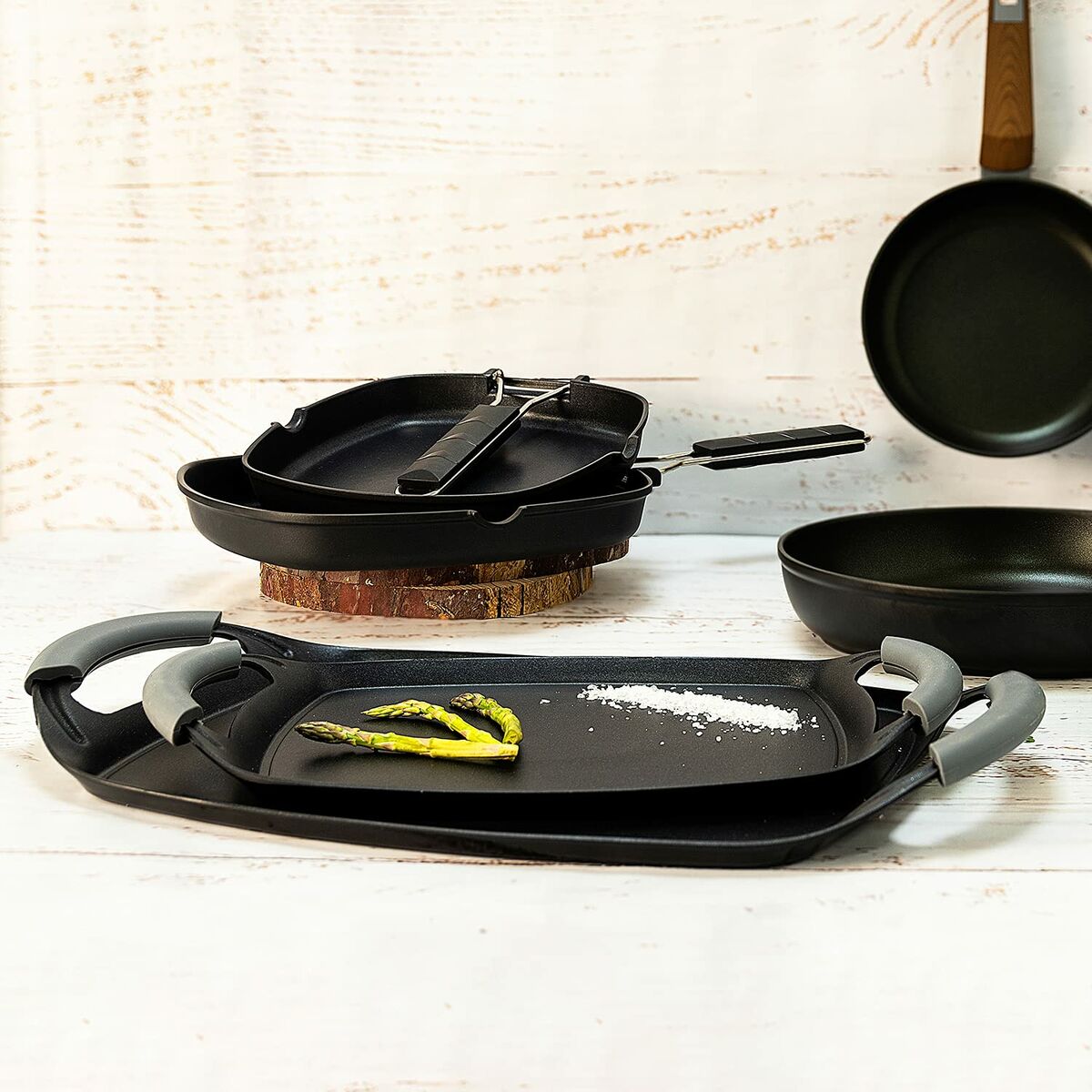 Barbecue Quid Ebano Smitt aluminium Svart Silikon (36 x 23 cm) - 2