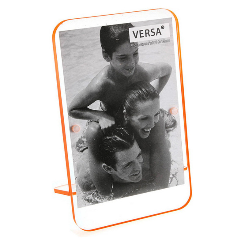 Fotoramar Metall polypropen (10 x 15 cm), Färg: Orange - 2