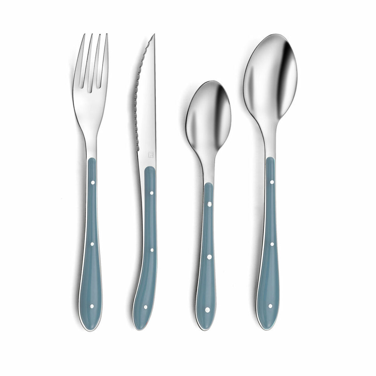 Bestick Amefa Bistro Blå Metall (24 pcs) - 2