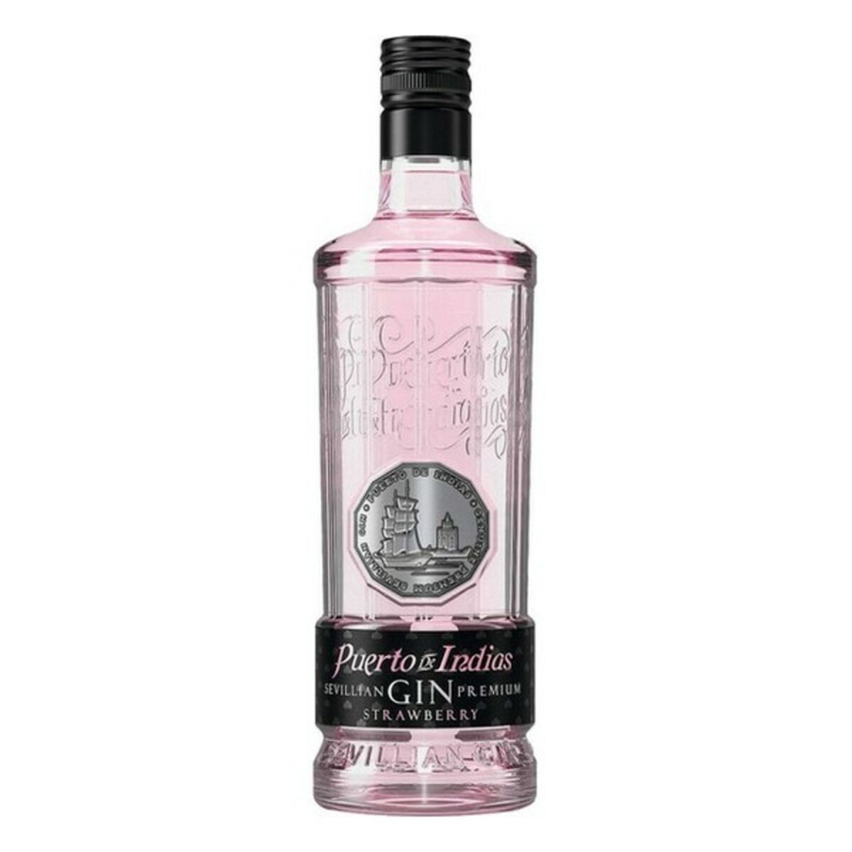 Gin Puerto Indias Jordgubbe (70 cl)