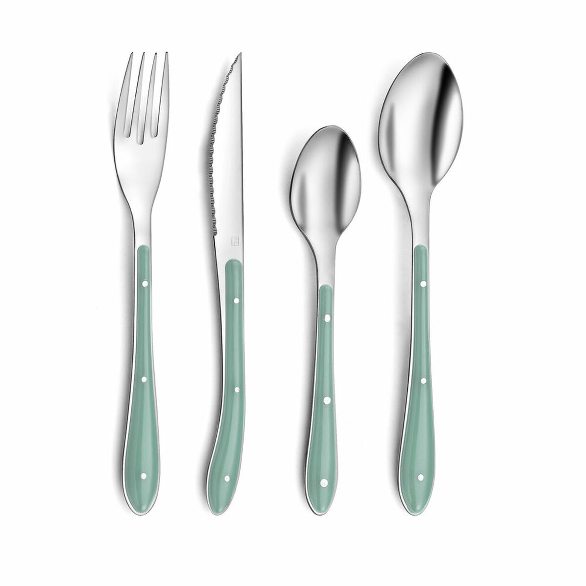 Bestick Amefa Bistro Grön Metall (24 pcs) - 2