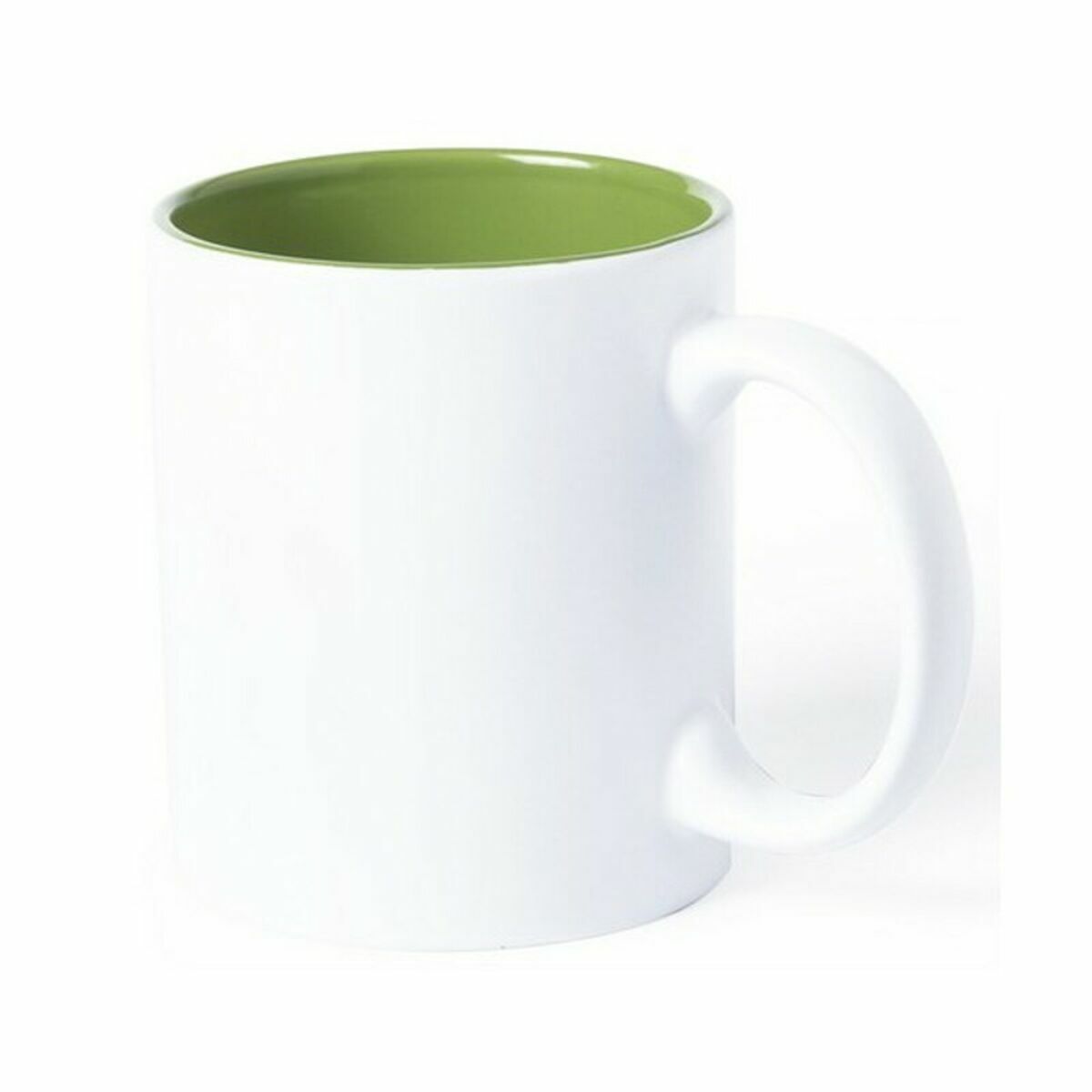 Keramikmugg 145836 Dvobarvna (350 ml) (36 antal), Färg: Grön - 2