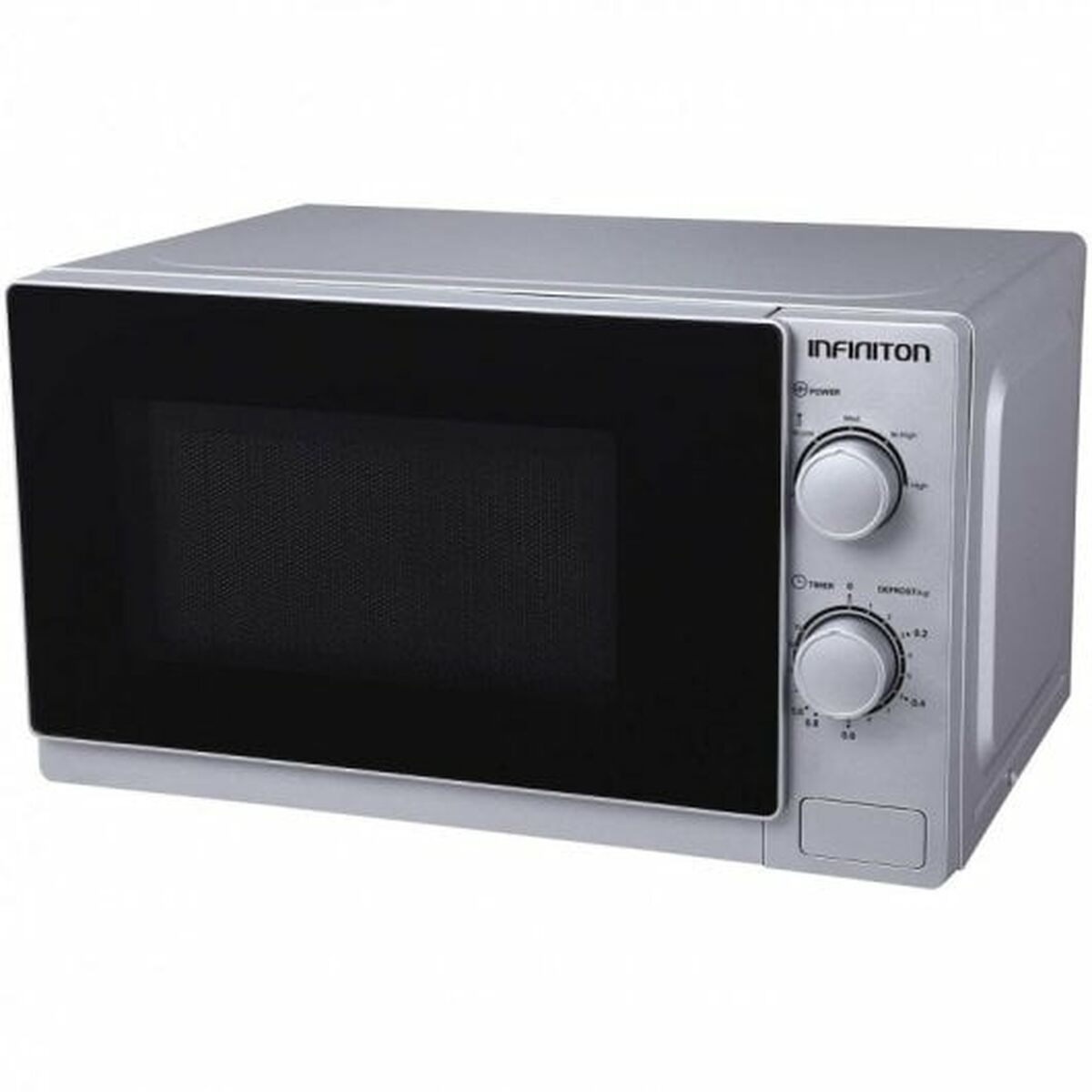 Mikrovågsugnen Infiniton Mw-0120x Silvrig 20 L